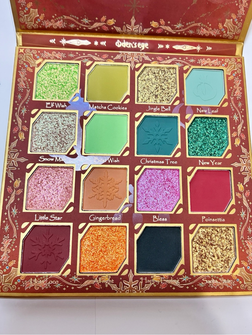 Hey Reindeer & Merry Christmas Holiday Eyeshadow Palettes - Odens Eye - Picture 5 of 5